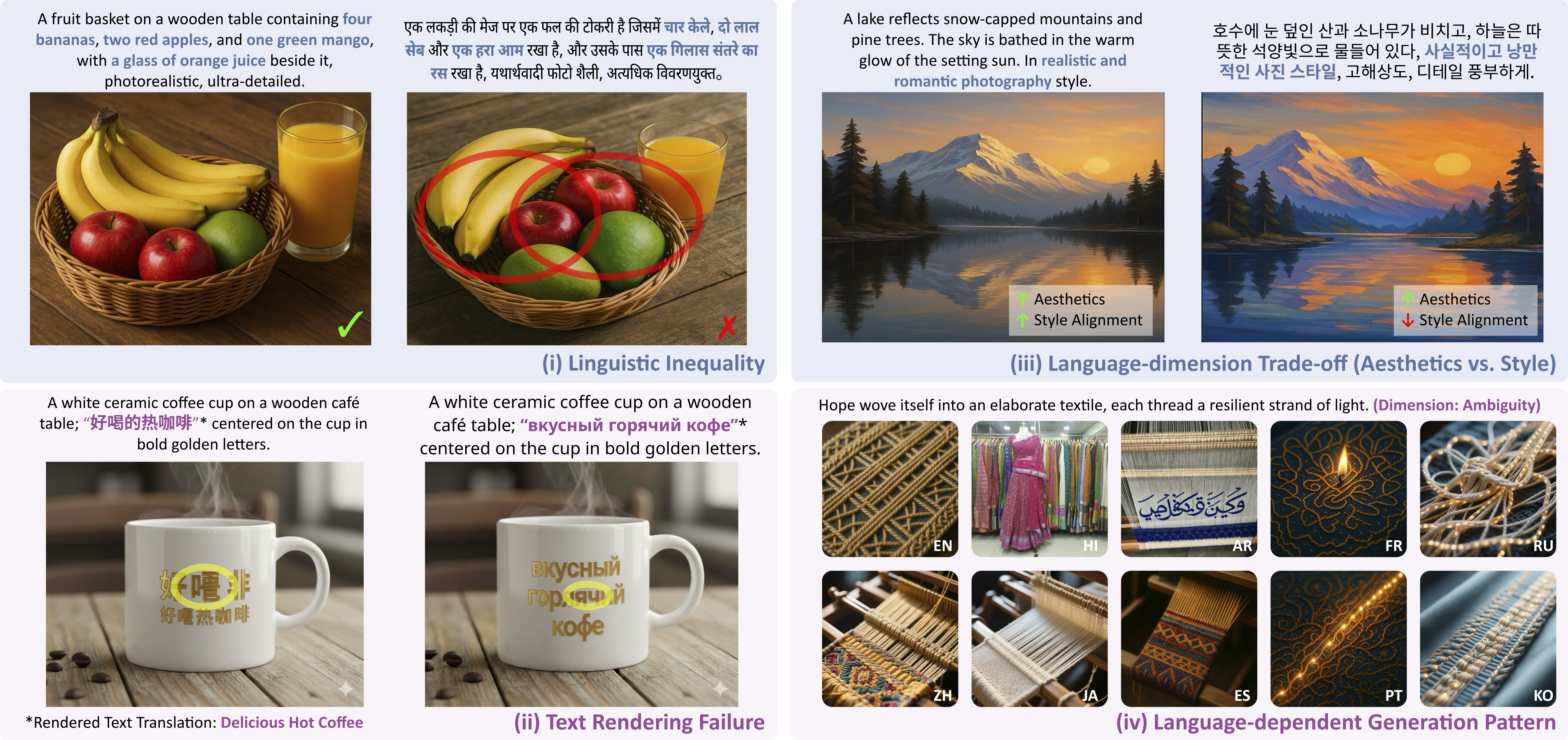 On the Limitations of Cross-Lingual Consistency in Multilingual Text-to-image Generation